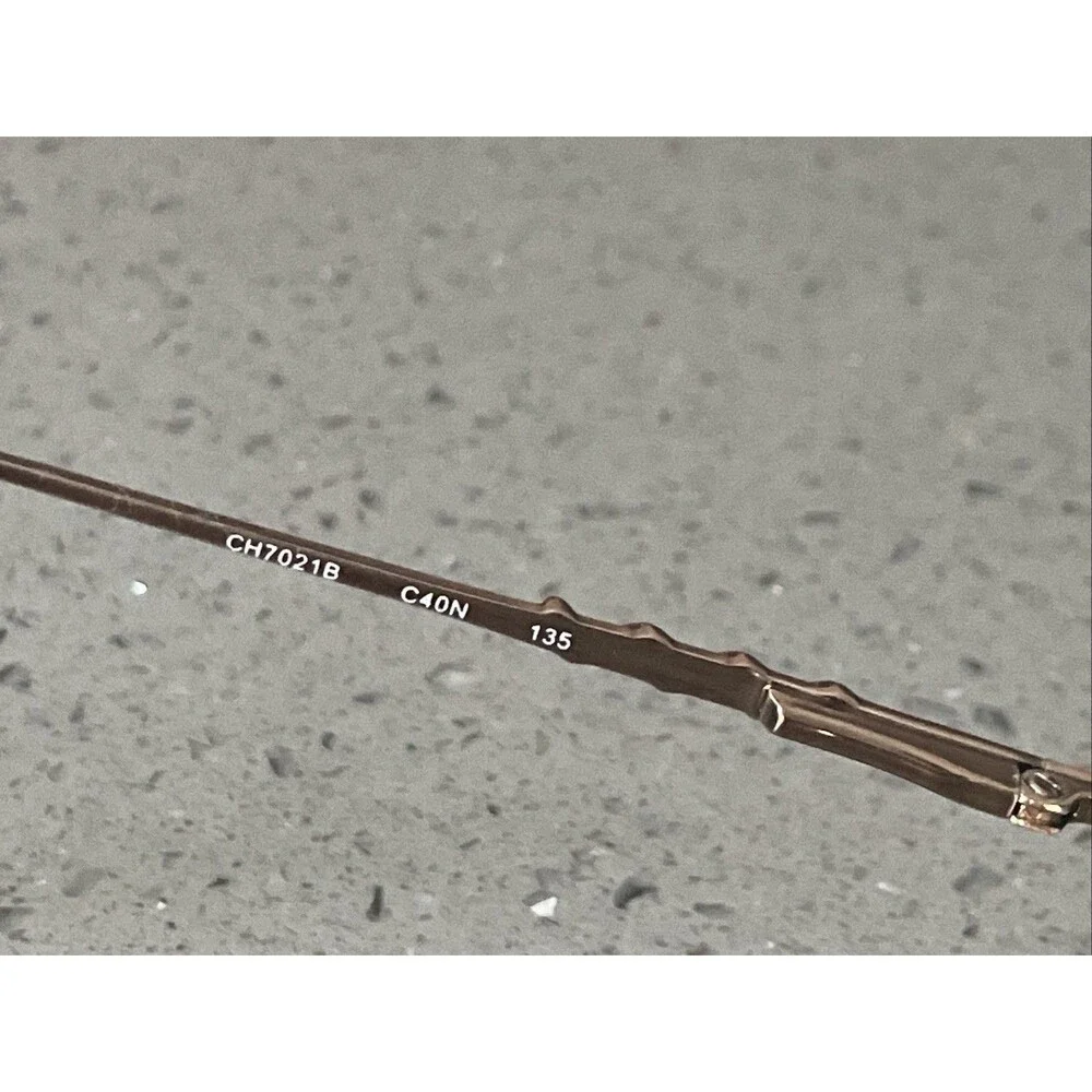 Bourgeois Oval Brown Eyeglasses FRAMES ONLY 49-18-135 C40N CH7021B Bronze Full